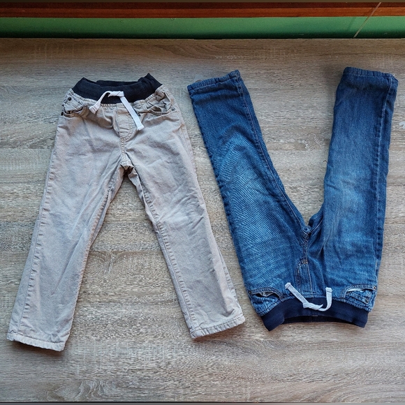 Gymboree fleece jeans 👖size 5 - Picture 2 of 15